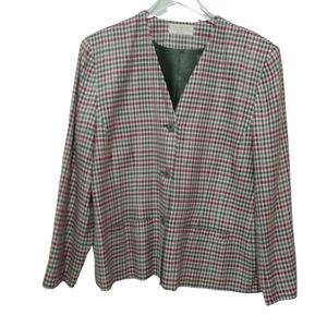 Pendleton Plaid Blazer Size 14